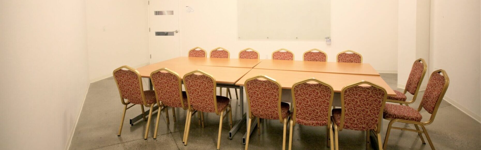 Room 114 – Multi-Purpose | Size: 362 sq.ft. | Capacity: 40