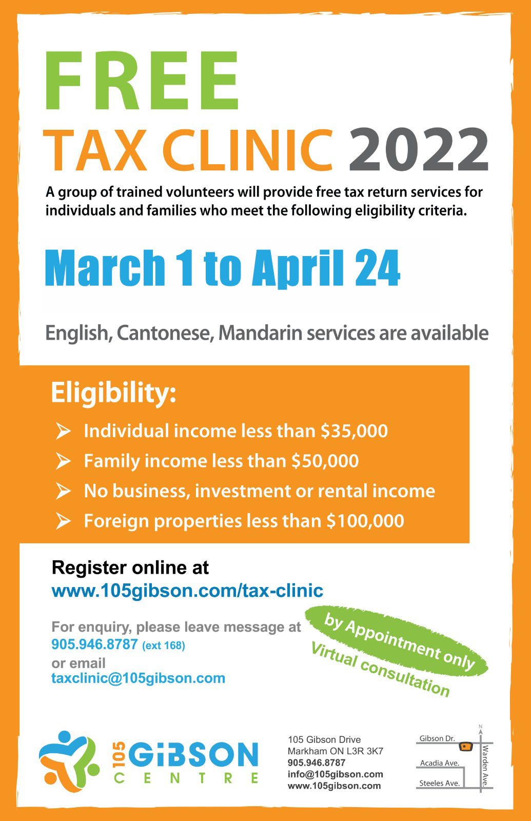 Free Tax Clinic 2022