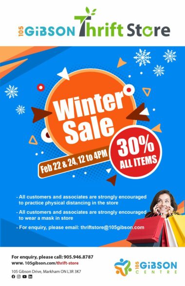 Thrift Store winter sale Feb 22 & 24 2023 v2
