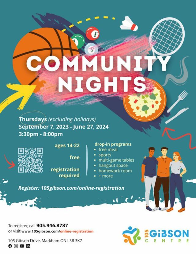Community Nights - August 2023 Poster